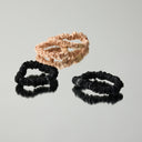 Satin Scrunchies - 4 Pack