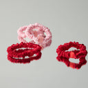 Satin Scrunchies - 4 Pack